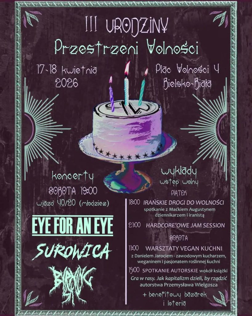 III Urodziny Przestrzeni Wolności - 17/18.04.2026 - Bielsko-Biała - Przestrzeń Wolności - plac Wolności 4