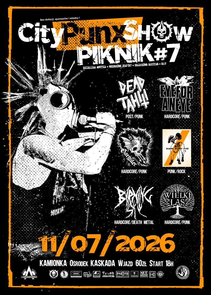 CITY PUNX SHOW Piknik #7 - 11.07.2026